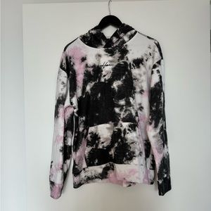 Hollister Acid Wash Front Logo Hoodie